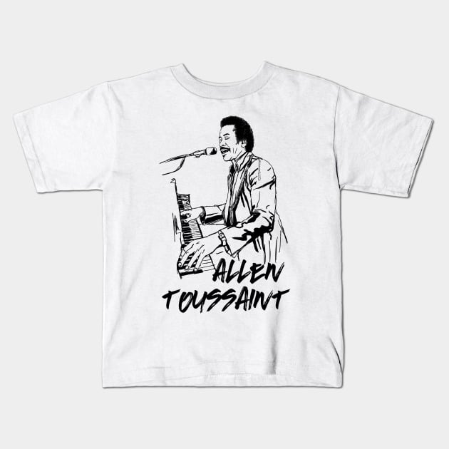 Allen Toussaint Kids T-Shirt by ThunderEarring